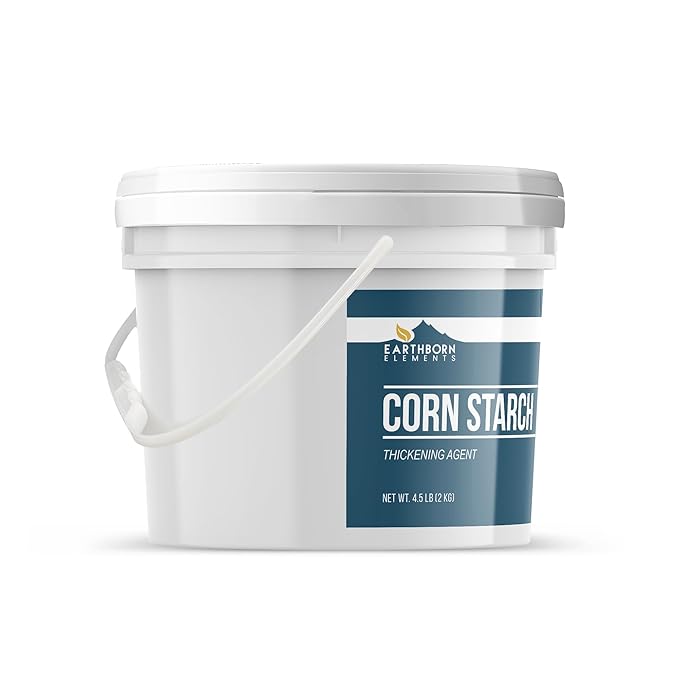 Earthborn Elements Corn Starch (1 Gallon) Thickener For Sauces Soup &amp Gravy