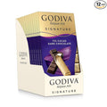 Godiva Chocolatier Chocolate Signature Mini Bars72% Cacao Dark 3.1 Ounce (Pack of 12)