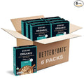 Better Oats Bare Organic Multigrain Hot Cereal Packets Instant Oatmeal Thick and Hearty Texture USDA Organic Box of 8 Pouches (Pack of 6)
