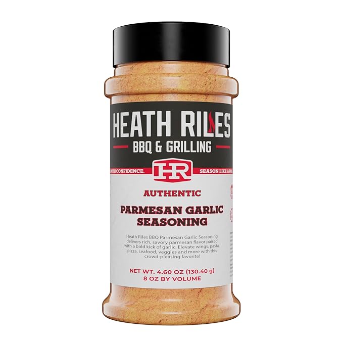 Heath Riles BBQ Rub - BBQ Buffalo Seasoning BBQ Lemon Pepper Buffalo Seasoning and BBQ Parmesan Garlic Seasoning