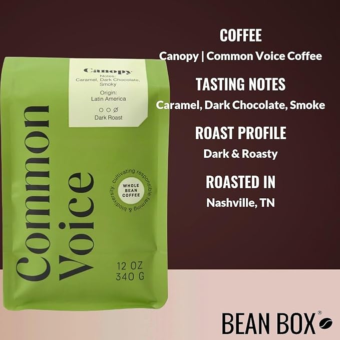Bean Box Office Coffee 2-Pack - Dark Roast 2-Pound Bags Bulk Whole Bean Coffee