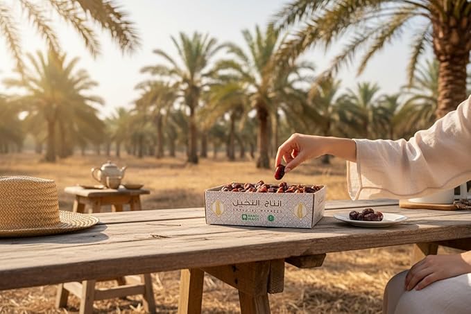 Extra Dry Khudri Dates 5lb Box Naturally Sweet Saudi Whole Dates Firm Texture