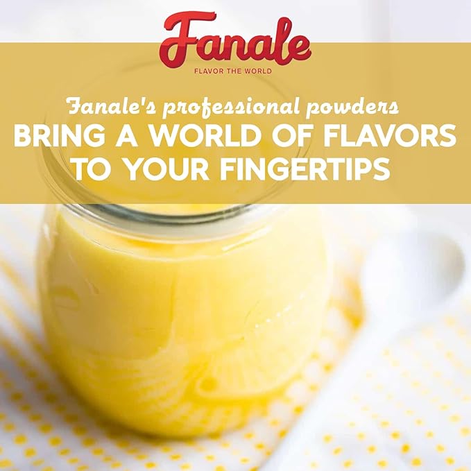 Fanale Premium Egg Pudding Bubble Tea Flavoring Powder | Perfect for Baking Smoothies Desserts and Drinks | Instant Flavoring Powder for Boba Milk Tea - 2.2 Pounds (Pack of 1)