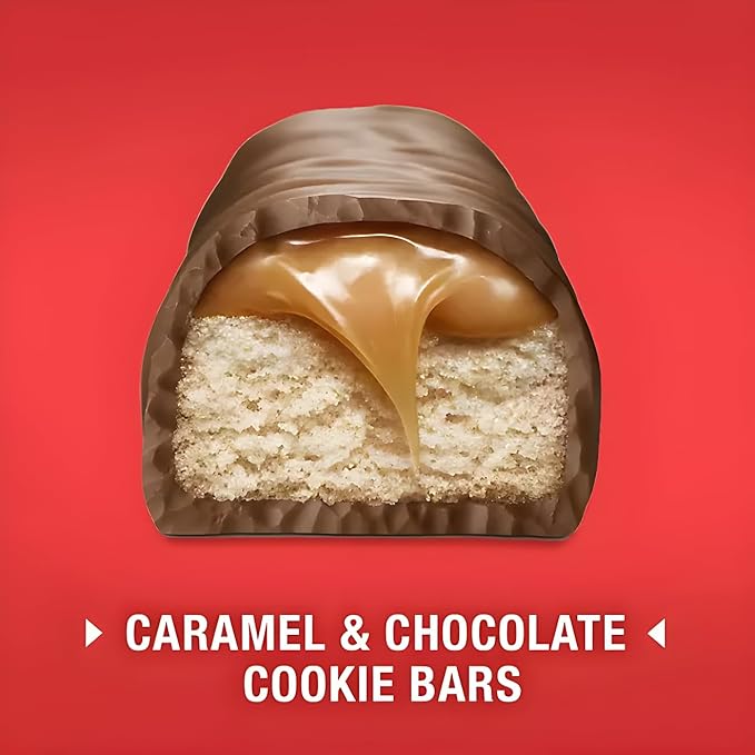 Twix Candy Bars Bulk: 50g Individually Wrapped Full-Size Caramel Cookie Bars - Satisfy Your Sweet Tooth with Twix! (Purpalia Packaging) (16 Pack)