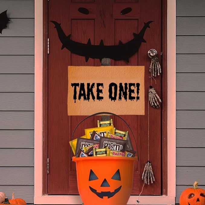 M&ampM'S SNICKERS TWIX &amp MILKY WAY Milk Chocolate Halloween Candy Variety Pack 200 Ct Bulk Assorted Chocolate Candy Variety Pack (Pack of 2)