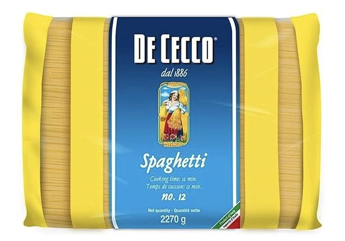 De Cecco Semolina Pasta Spaghetti 5 Pound