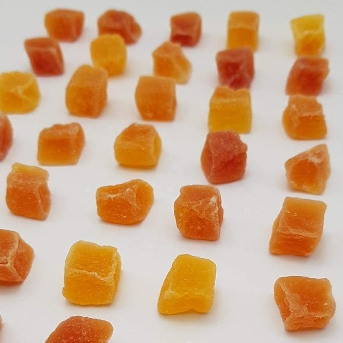 Bulk Papaya Chunks 25 Pound Sweetened Wholesale Box