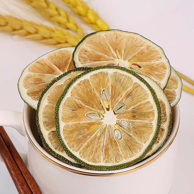 Dried Lime Slices 4.23oz/120g Dehydrated Lime For CocktailsCake Decoration Cocktail Decoration Table Flowers Candle Crafts No Additives No Sugar Added (4.23 oz)