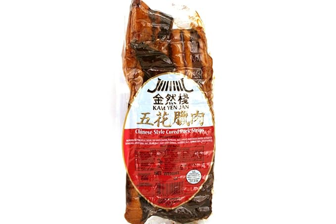 Chinese Style Cured Pork Strips (Chinese Bacon) (Pack of 1)