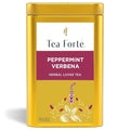 Tea Forte Peppermint Verbena Premium Loose Leaf Caffeine-Free Herbal Tea Blend Canister Makes 35-50 Cups