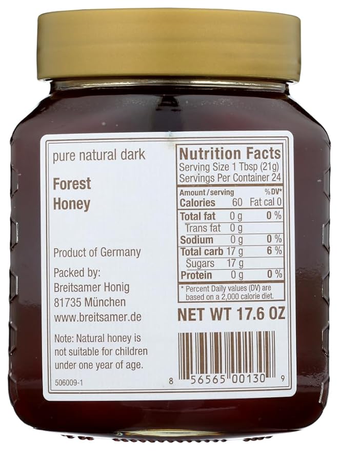 Breitsamer Forest Honey 17.6 Ounce