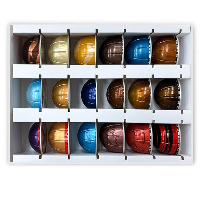 Discovery Sampler Coffee &amp Espresso Capsules Pods Mix Pack (18 Pods Discovery Sampler Capsule)