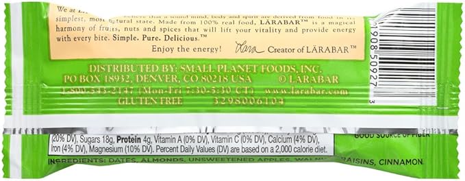 Nutritional Bar Apple Pie 1.6 oz ( Value Bulk Multi-pack)