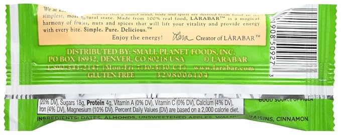 Bulk Saver Pack 16x1.6 OZ : LaraBar - Apple Pie - Case of 16