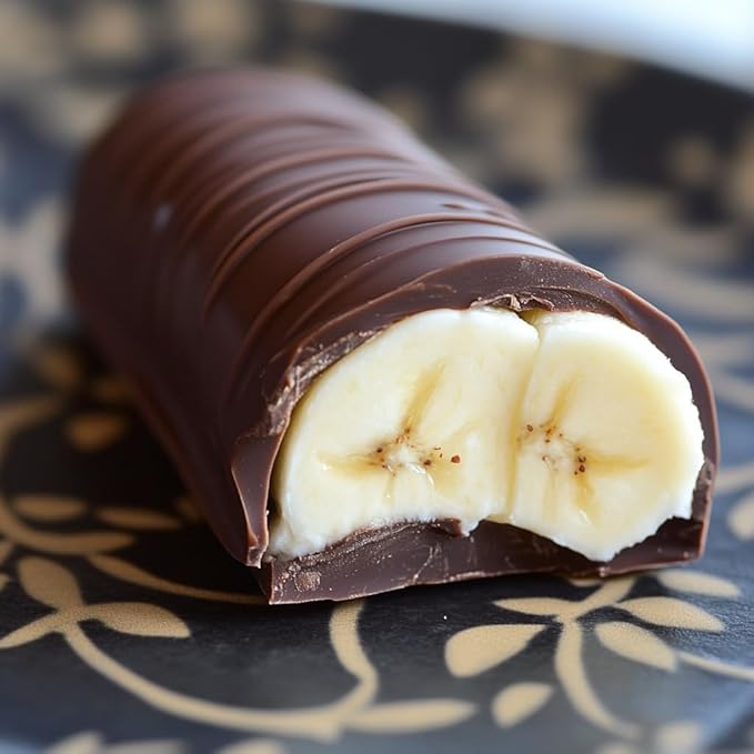 Kraš Bananko 120g - Irresistibly Delicious Mini Chocolate Covered Foam Bananas - Treat Yourself to Every Bite of Sweet Bliss! Pack of 5 (30G 18 Pack)