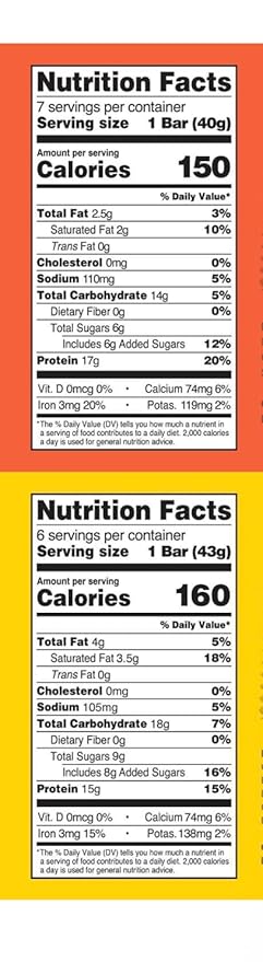 Puff Protein Bars7 Peanut Butter Cup 6 S'more Chunk Flavor 17g Protein Gluten Free 19.2 oz 13 Variety Pack.