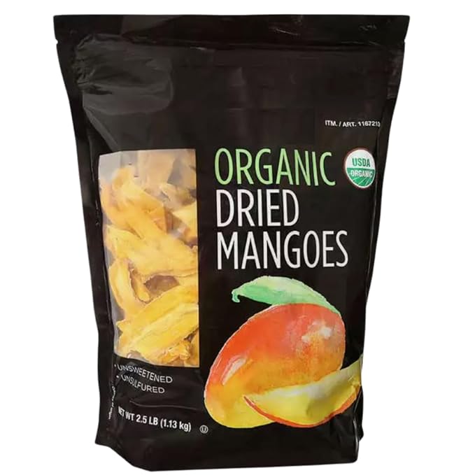 Organic Dried Mango 40 oz_Kir klan