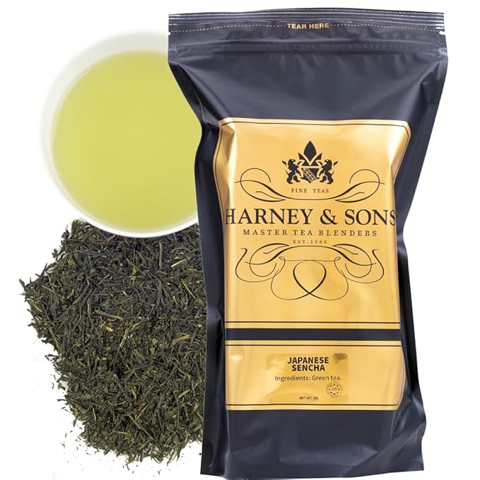 Harney &amp Sons Japanese Sencha Green Tea | 16 oz bag loose leaf tea
