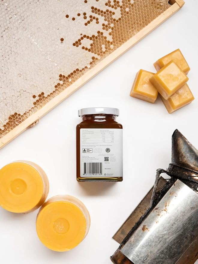 Jarrah Honey TA 50+ - Jarrah Honey is nectar gathered by bees from the flowers of the Jarrah Tree (500 g)