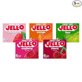 Jell-O Variety Pack Orange Cherry Lime Strawberry Raspberry 6 oz (5-Pack)