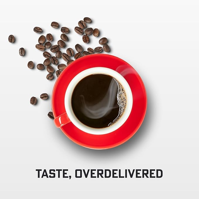 Eight O'Clock Coffee French Roast Dark Roast Ground Coffee Robust Smoky &amp Complex 100% Arabica 18 Ounce (Pack of 1)