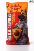 Muddy Dog Human Treats - Sir C.A. Shepherd - Cinnamon Apple Energy Bar - Gluten-Free Nut-Free Granola Bars (12 Pack) (None Cinnamon Apple)
