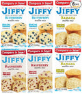 Raspberry Blueberry and Banan Muffin Mix (6 Boxes 7 oz. Each)