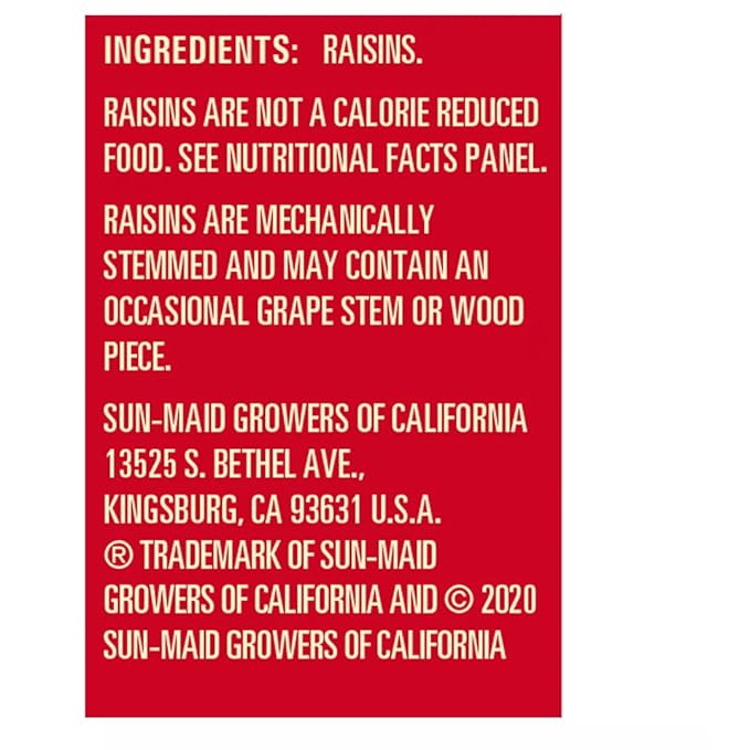 Sun-Dried Raisins 2 bags/2 LBS (2 Pack)