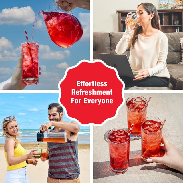 Tiesta Tea - Pineapple Sangria Cold Brew Loose Leaf Premium Low Caffeinated Iced Blend 10 Packets Brews One 64oz Pitcher