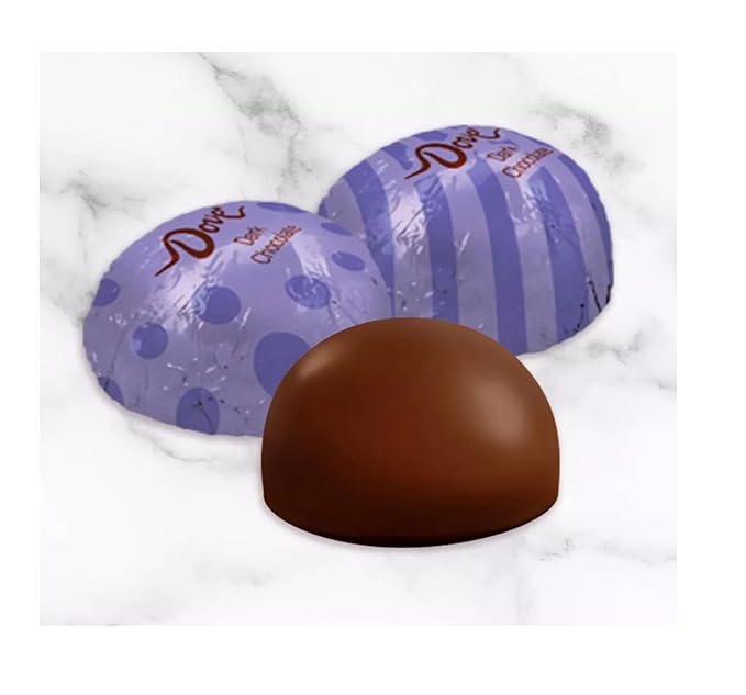 Dove Dark Chocolate Eggs Silky Smooth - Pack of 2 - Rich Chocolate Taste - Smiling Sweets - Delicious Anywhere and Anytime - Perfect for Sharing with Friends and Family