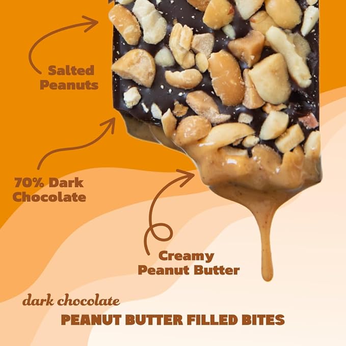 JOJO's Chocolate Best Sellers Bundle Dark Chocolate Variety Pack with Pistachio Almond Cranberry Peanut Butter Coconut Almond Bites Chocolate Covered Pretzels Plant-Based Protein