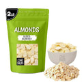 Oh! Nuts Almonds Blanched Sliced - Raw - 100% Natural - 2 LB - High-Protein Almonds - Packed in New York Zip-Seal Bag for Exceptional Freshness