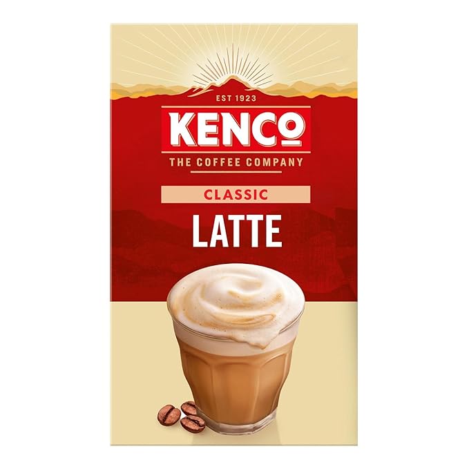 Kenco Instant Coffee Sachets - Pick Any 6 Packs From 9 Blends Including Almond Vanilla Oat Baileys Latte Cappuccino Flat White Iced Hot Salted Caramel