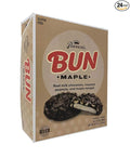 Pearson's Maple BUN Cluster Bar | Roasted Peanuts Real Milk Chocolate and Maple Nougat | Pack of 24 |Individually Wrapped