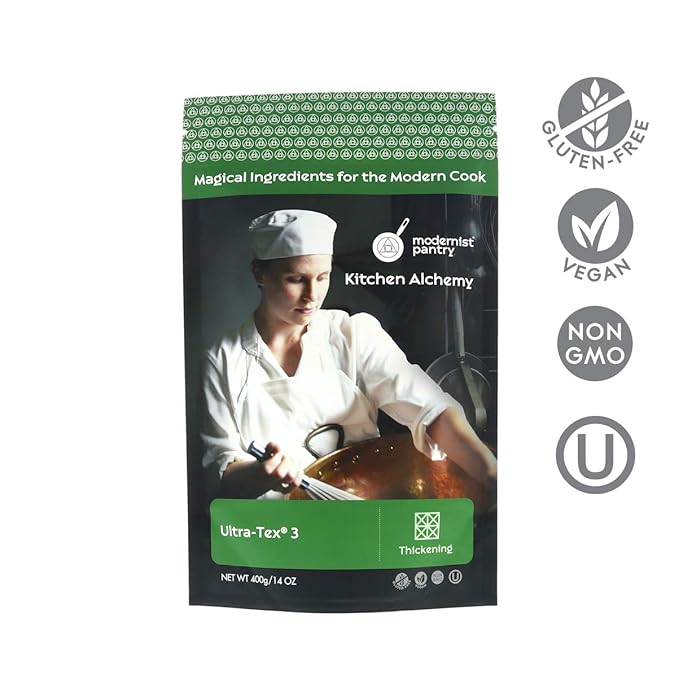 Pure Ultra-tex 3 ⊘ Non-GMO ❤ Gluten-Free ☮ Vegan ✡ OU Kosher Certified - 400g/14oz