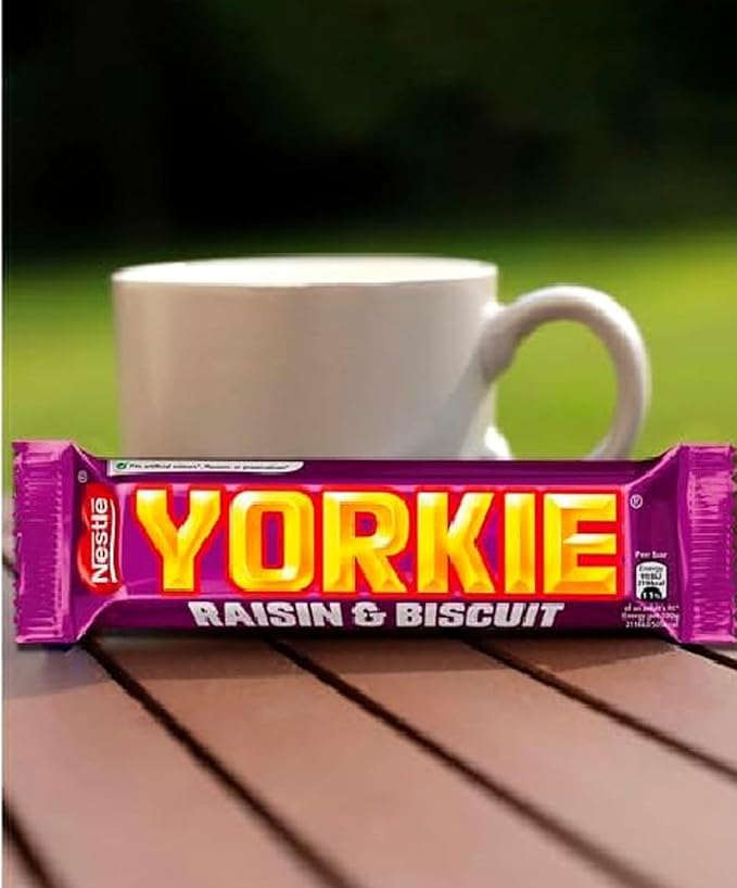 Yorkie Raisin &amp Biscuit 44g (Pack of 6)