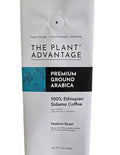 Organically Grown Fair Trade Certified Ethiopian SIdamo Coffee Ground Coffee Beans 12 oz Medium Roast Arabica Coffee Sustainably Farmed The Plant Advantage