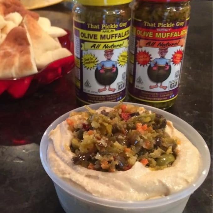 That Pickle Guy New Orleans Style Classic Olive Muffalata Spicy All Natural 24-ounce