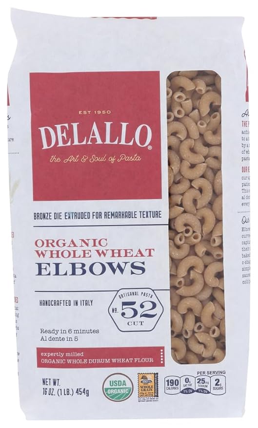 De Lallo BG11885 De Lallo Elbow Pasta No.52 - 16x16OZ