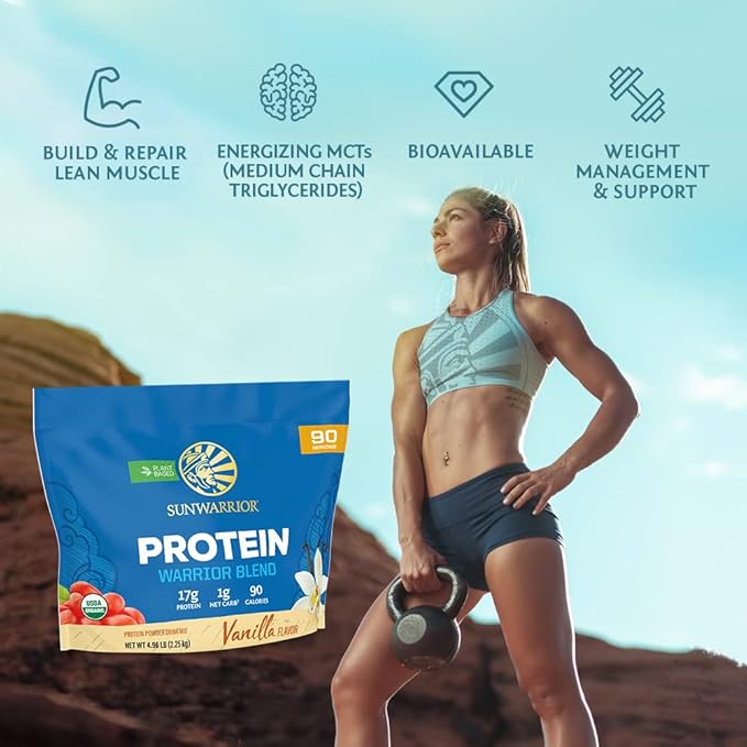 Active Preworkout Hydration Blend &amp Vanilla Organic Plant Based Protein Powder Set | Bundle &amp Save | Non-GMO Soy Dairy Filler &amp Gluten Free (90 Servings Protein 30 Servings Yuzu Mango Pre