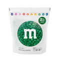 M&ampM’S WORLD Dark Green Milk Chocolate Candy Bulk 2lbs of M&ampM'S in Resealable Pack for Candy Bars Holiday Parties Graduations Christmas Dessert Tables &amp DIY Party Favors