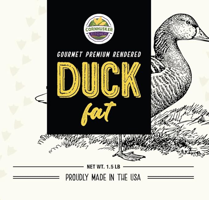 Cornhusker Kitchen Premium Rendered Tub 1.5lbs (Duck Fat)