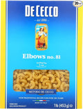 Elbows Pasta 16 Ounces (Case of 20)