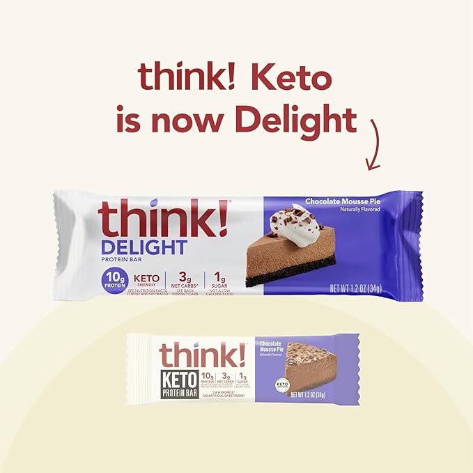 High Protein Snacks | 4 flavor protein bars | Chocolate Peanut Butter Cookie Dough | Chocolate Mousse Pie | Salted Caramel | Lemon Delight No Artificial Sweeteners | Gluten Free | GMO Free | Keto Fri