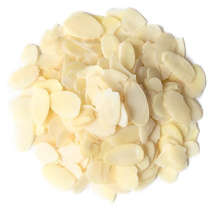 Food to Live - Organic Blanched Sliced Almonds 3 Pounds — Non-GMO Raw Unpasteurized Unsalted Vegan Keto Paleo Kosher Bulk High in Protein