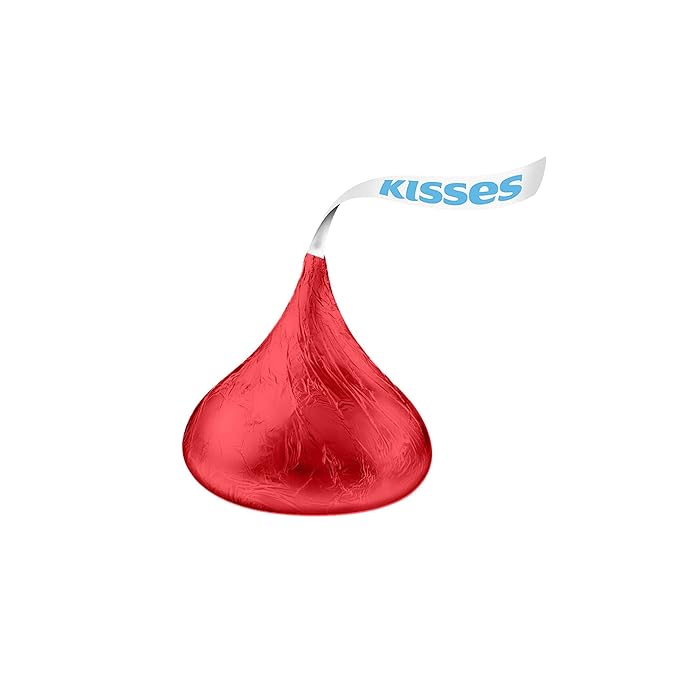 HERSHEY'S KISSES Milk Chocolate Candy Bulk Bag Great Holiday Candy and Stocking Stuffers 60 oz