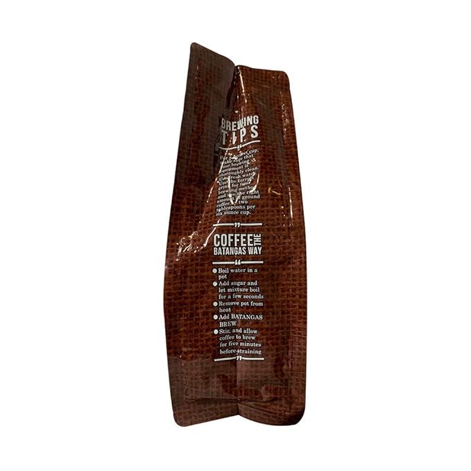 Batangas Brew Kapeng Barako 100% Philippine Coffee 300g/10.58oz Pack of 1
