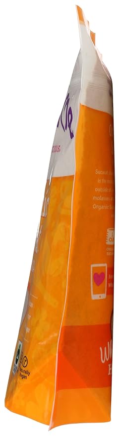 Wholesome Sweeteners 32-Ounce Organic Sucanat Panela Whole Cane Sugar Fair Trade Non-GMO Project Verified Gluten Free &amp Vegan for Baking Sprinkling and More 12 Pack