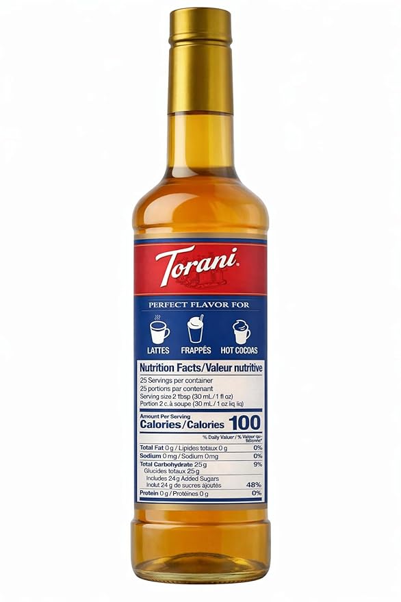 Torani Winter Spice Flavored Drink Syrup 25.4 fl oz (Pack of 4)