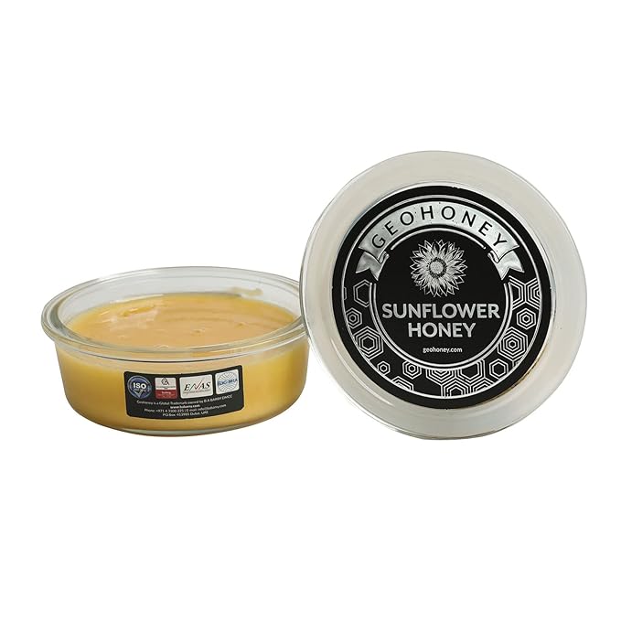 Geohoney Sunflower Honey 450 Gram - Premium Quality GEO-0023-000172 T820D